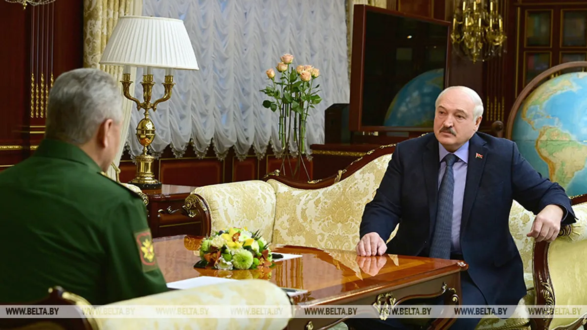 Lukașenko îi cere Kremlinului garanții nucleare (sursa: belta.by)