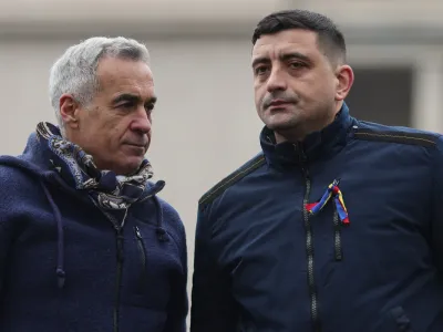 Georgescu cere suspendarea lui Nicușor Dan, Simion îl urmează Foto: Inquam/Octav Ganea