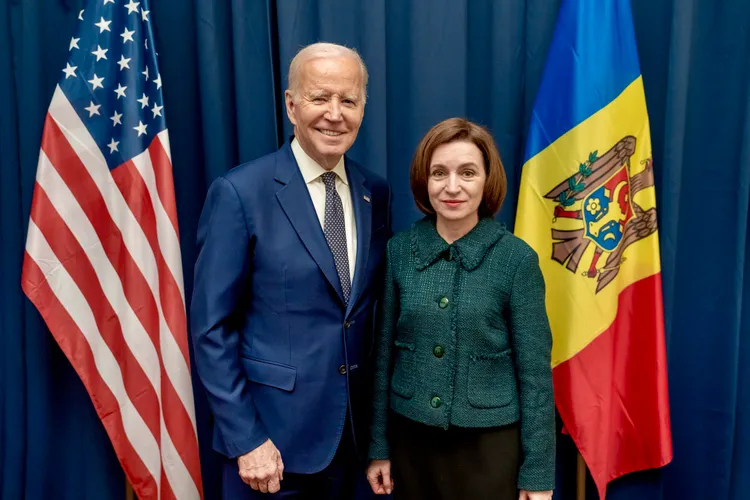 Moldova și SUA, apropiere fără precedent (sursa: Facebook/Maia Sandu)