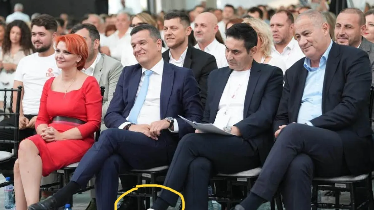 Un alt unghi cu sneakerși lui Manda