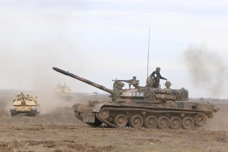 Cazul comandantului zdrobit de tanc la Smârdan (sursa: Facebook/MApN)