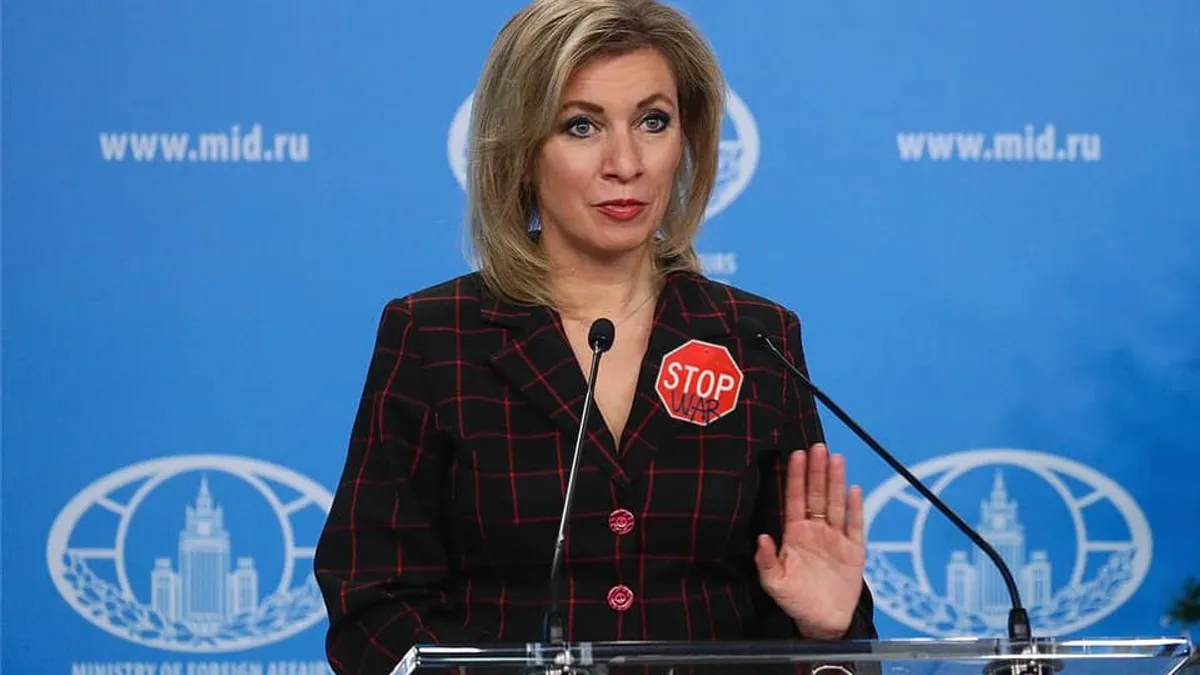 Moscova spune că Germania a fost implicată în laboratoarele biologice, arată purtătoarea de cuvânt a MAE rus, Maria Zaharova