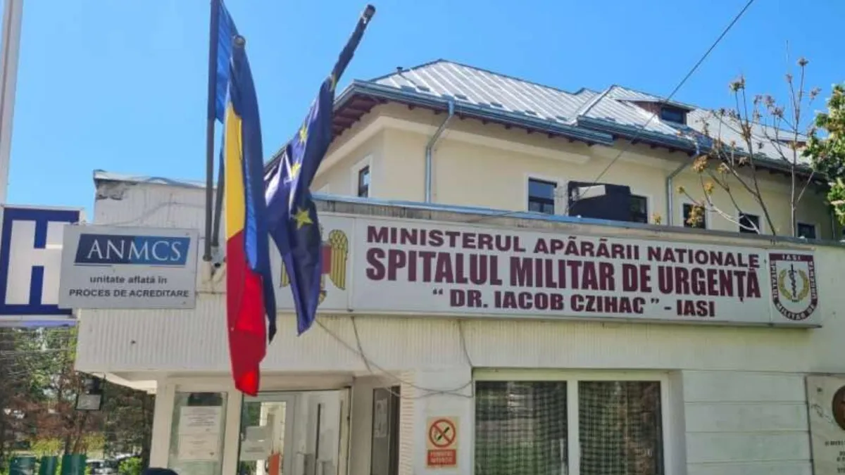 Spital militar executat silit de medici (sursa: ziaruldeiasi.ro)