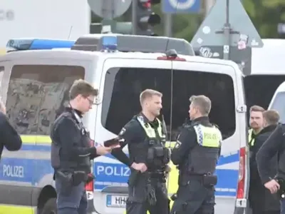 Atac în Haburg, o suspectă reținută (sursa: WELT TV)