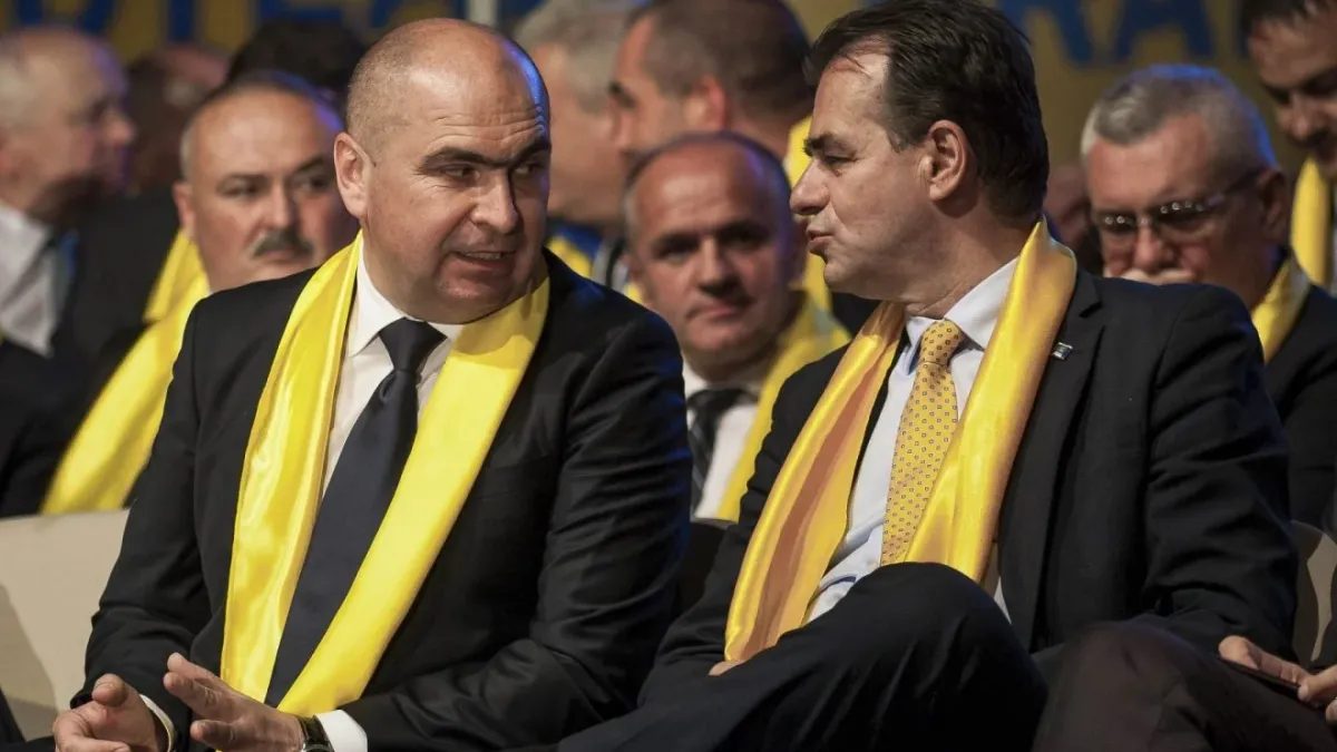 Ludovic Orban nu a fost invitat la aniversarea a 150 de ani de la înființarea PNL Foto: Inquam/Silviu Filip