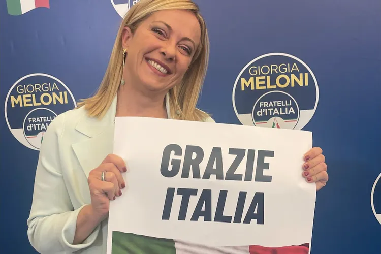 Extrema dreaptă câștigă Italia, Meloni - premier (sursa: Facebook/Giorgia Meloni)