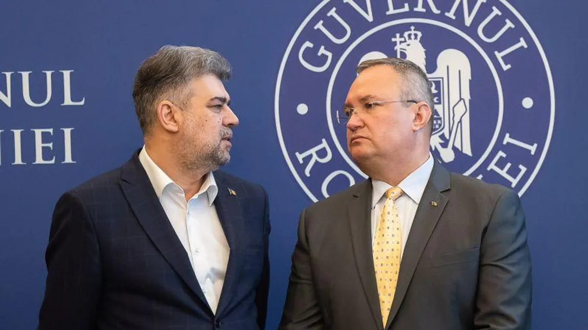 Stenograme strecurate către presă din ședința coaliției majoritare Foto: Guvernul României