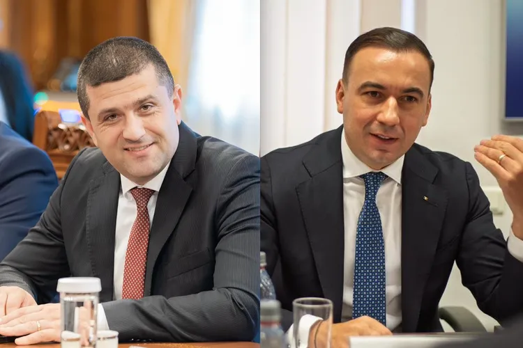 Ministrul Miruță (USR), război cu predecesorul său de la PSD, Bogdan Ivan (sursa: Facebook/Radu Miruță, Bogdan Ivan)