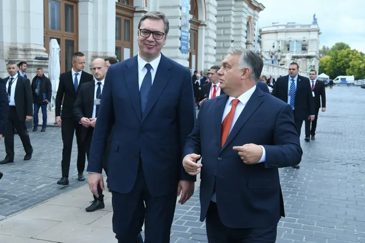 Orban și Vucic vor un nou oleoduct pentru petrolul rusesc Foto: Facebook Aleksandar Vucic