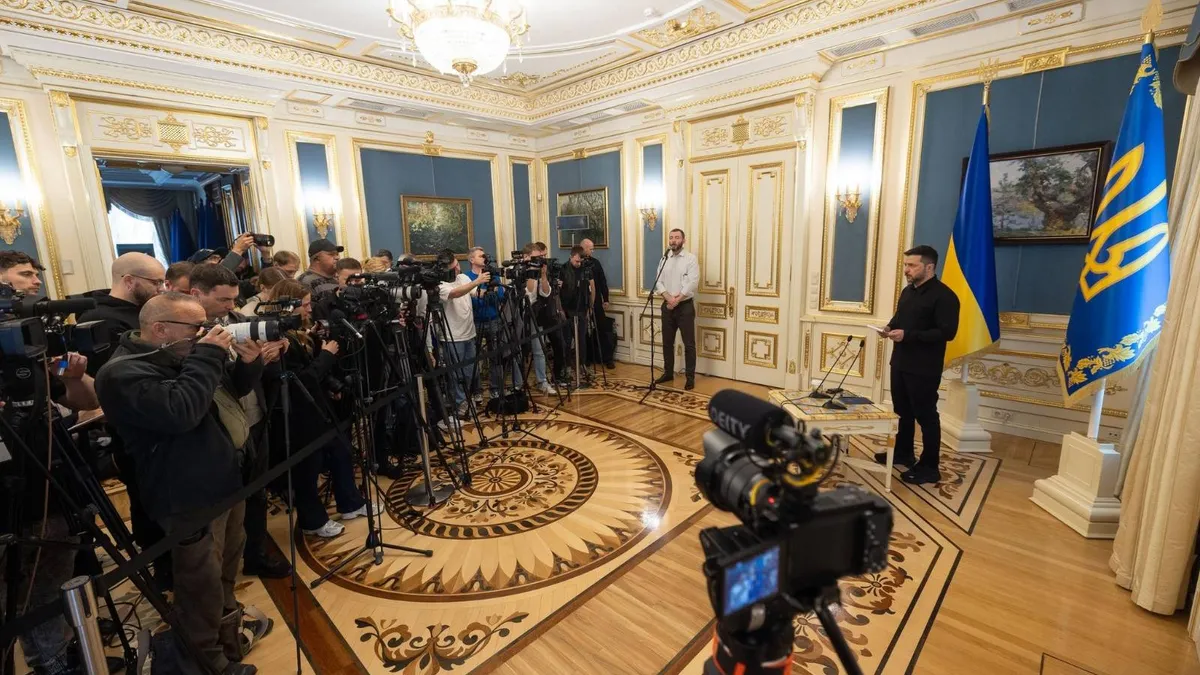 Zelenski confirmă acord militar cu Trump (sursa: Facebook/Volodimir Zelenski)