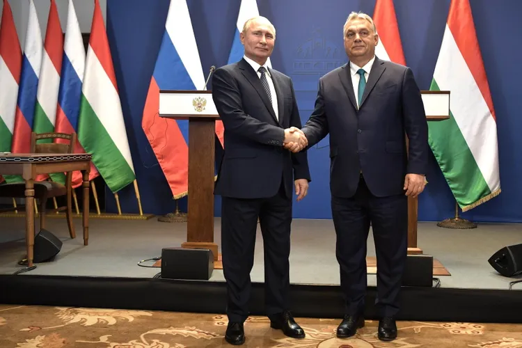 Orbán, cel mai asumat propagandist putinist (sursa: kremlin.ru)