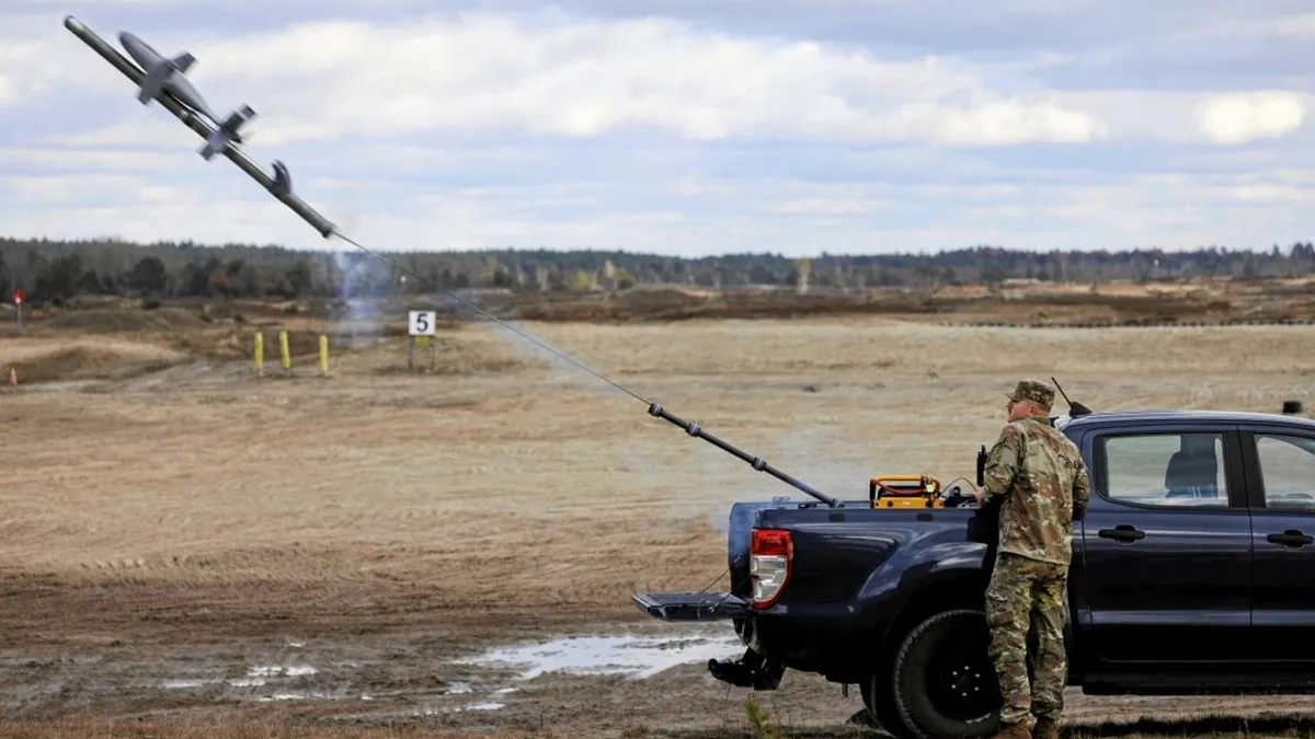 Polonia, sistem european antidrone de amploare (sursa: wyborcza.biz)