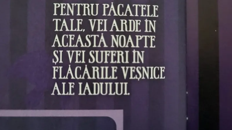 Revistă cu mesaje horror pentru elevi (sursa: ziaruldeiasi.ro)