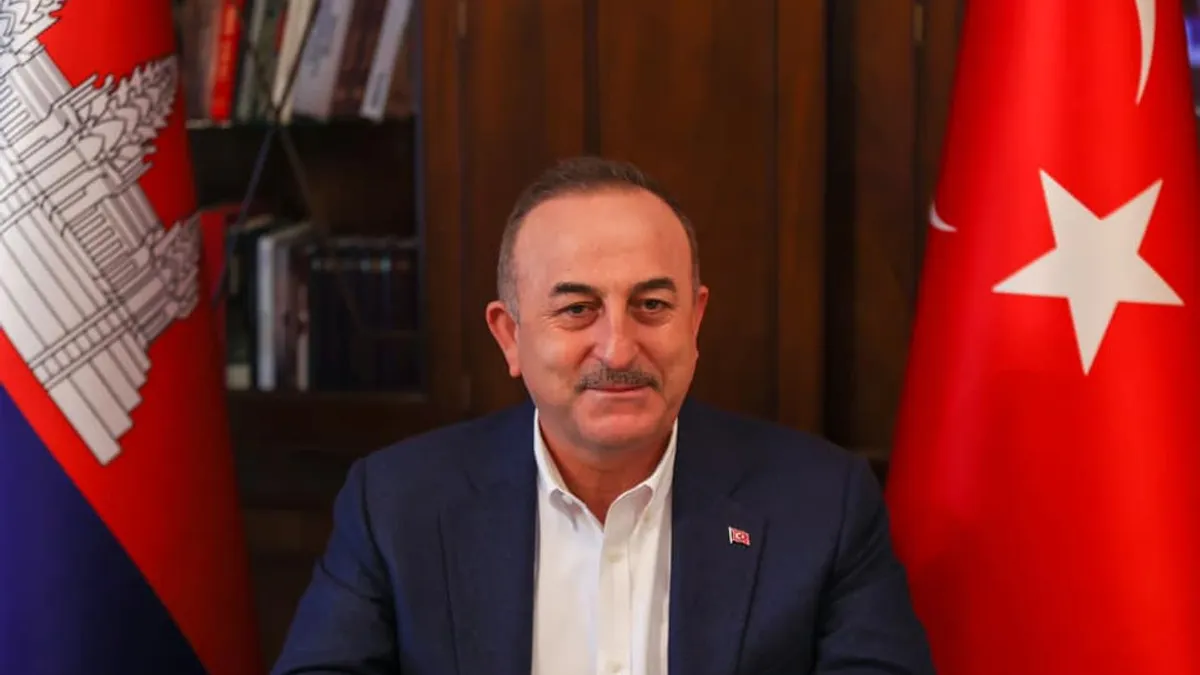 Turcia interzice navele rusești de război în Marea Neagră (sursa: Facebook/Mevlüt Çavuşoğlu)