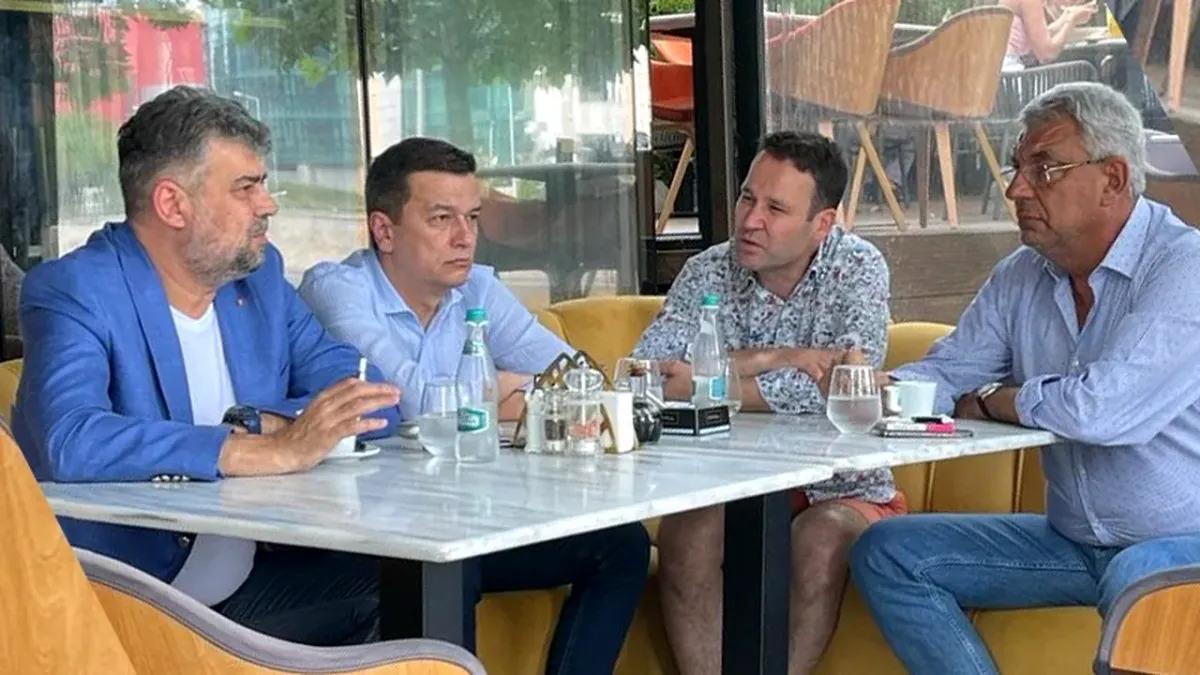 Negoiță critică dur PSD, mai ales după ce Ciolacu a plecat, iar conducerea a fost preluată de Grindeanu Foto: Gandul
