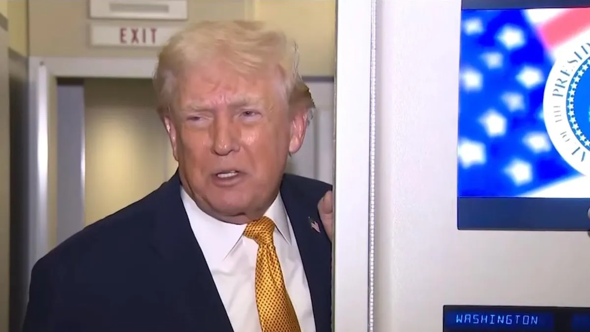 Trump reia ideea anexării Groenlandei (sursa: YouTube/Forbes Breaking News)