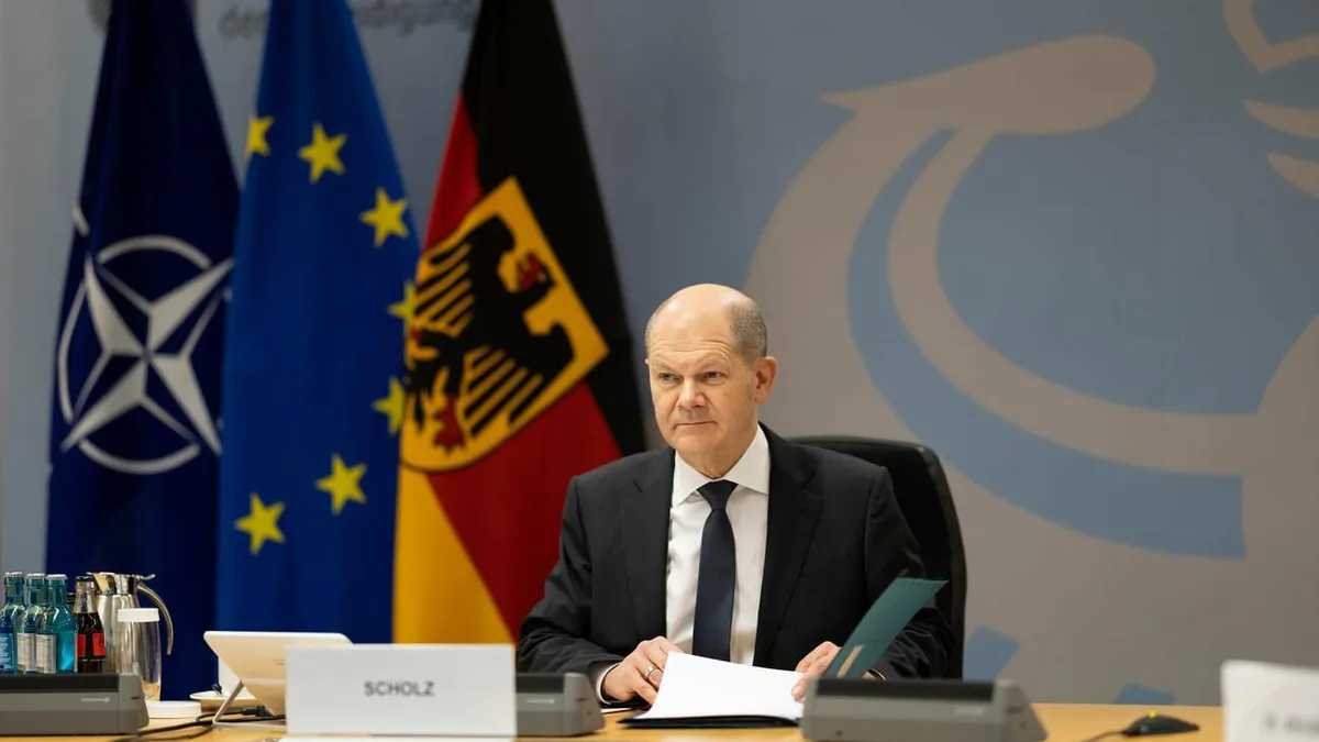 Germania, schimbare radicală de atitudine: va furniza echipament militar Ucrainei, anunță cancelarul Scholz Foto: Bundesregierung.de