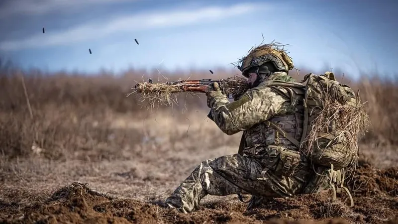 Ruși din Kursk, evacuați, ucrainenii atacă (sursa: Facebook/General Staff of the Armed Forces of Ukraine)