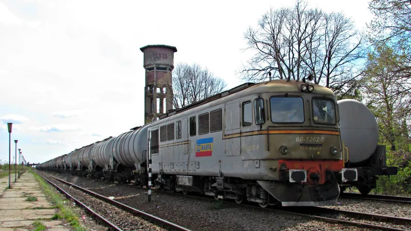 Trenurile de marfă circulă cu 16 km/h Foto: CFR Marfă