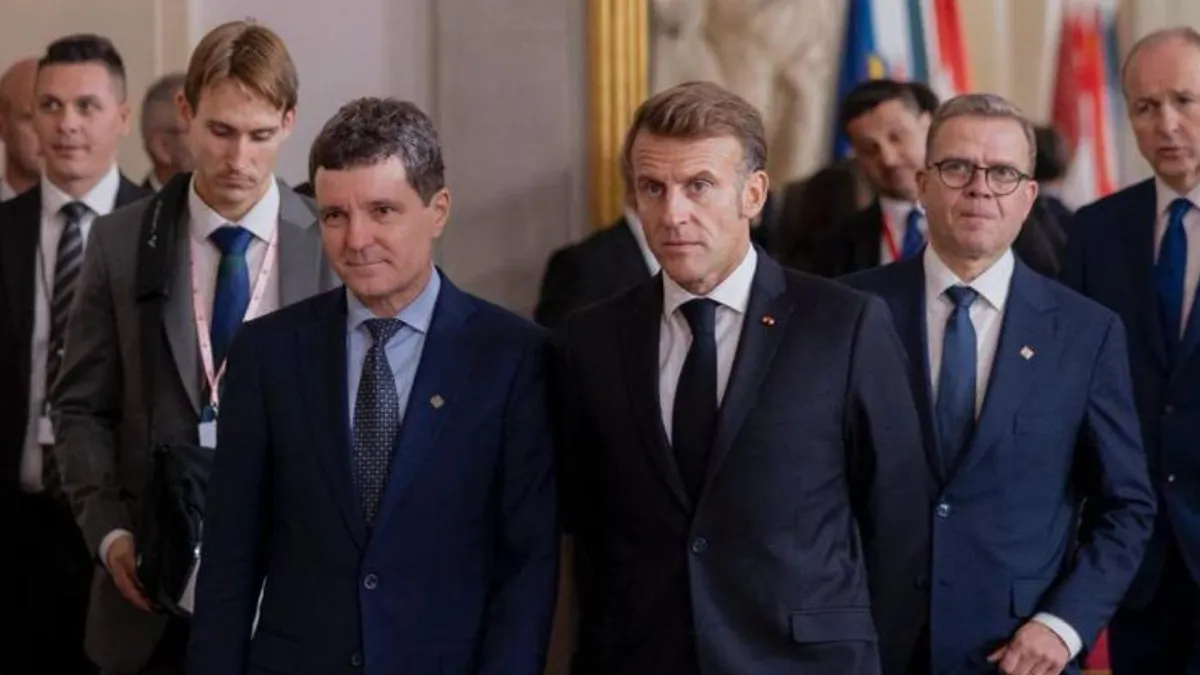 Nicuşor Dan, vizită oficială în Franța (sursa: Facebook/Nicușor Dan)