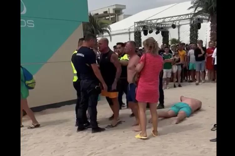 Jandarmul care bate cocalari, favoritul publicului (sursa: Facebook/Sindicatul Europol)