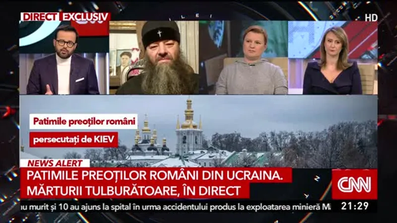 Trei atacuri propagandistice împotriva Ucrainei dirijate de Antena 3 „CNN” Foto: Captură video