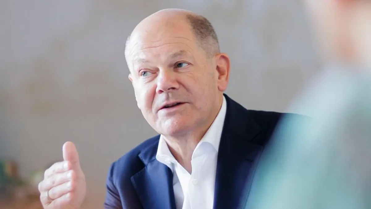 Olaf Scholz, mesaj pentru refugiații ucraineni (sursa: Facebook/Olaf Scholz)