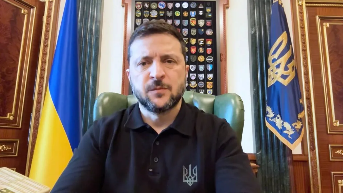 Zelenski cere Occidentului o reacție fermă (sursa: president.gov.ua)