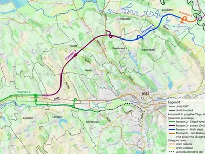 A8, trei tronsoane intră în licitație (sursa: CNIR)