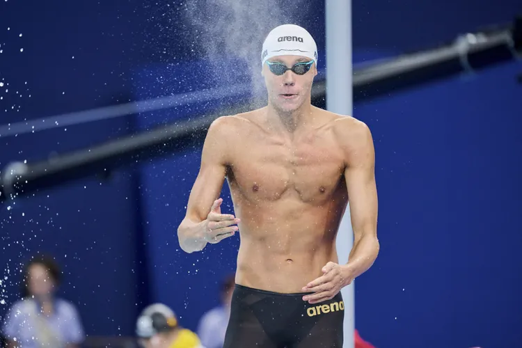 David Popovici, imagini fabuloase la JO (sursa: Inquam Photos/Colette Rochefort)