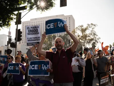 Trump trimite Garda Națională în California (sursa: X/Jeremy Lindenfeld)
