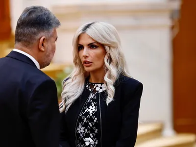 DIICOT-Nordis: nici o expertiză efectuată. În imagine, Laura Vicol, deputat PSD, și Marcel Ciolacu, șef PSD (2022) (sursa: Facebook/Laura Vicol)