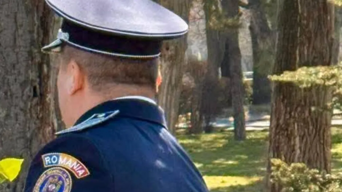 Polițist pensionat după acuzații de furt (sursa: Facebook/MAI)