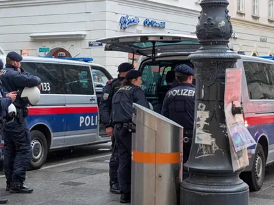 Români răniți în atacul din Graz (sursa: X/Thomistic Hospitaller)