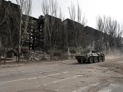 Orașul ucrainean Cernihiv, distrus în mare parte (sursa: Reuters)