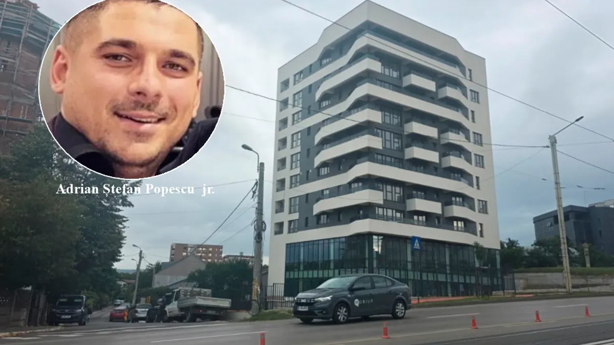 blocul nueva din iași si stefan adrian popescu in medalion