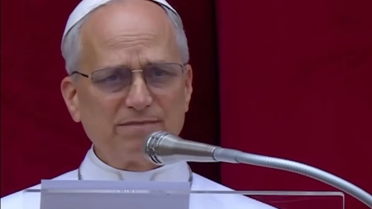 Papa Leon cere pacea în Ucraina (sursa: Facebook/Vatican News)