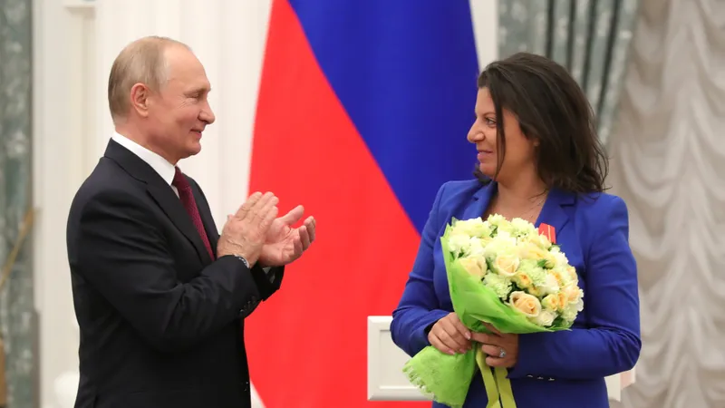 Amenințare cumplită la adresa Margaritei Simonyan Foto: Kremlin.ru