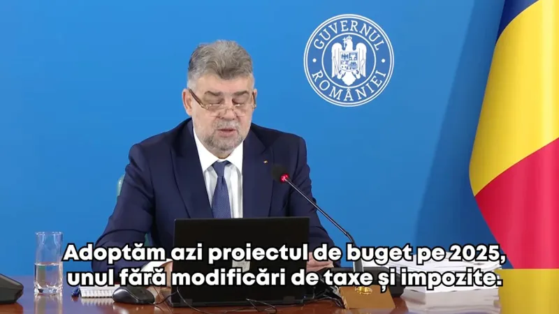 Taxele nu vor crește, susține Ciolacu (sursa: Facebook/Marcel Ciolacu)