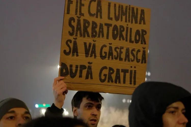 A treia zi de proteste împotriva abuzurilor din justiție (sursa: Inquam Photos/Anastasia Ehim)