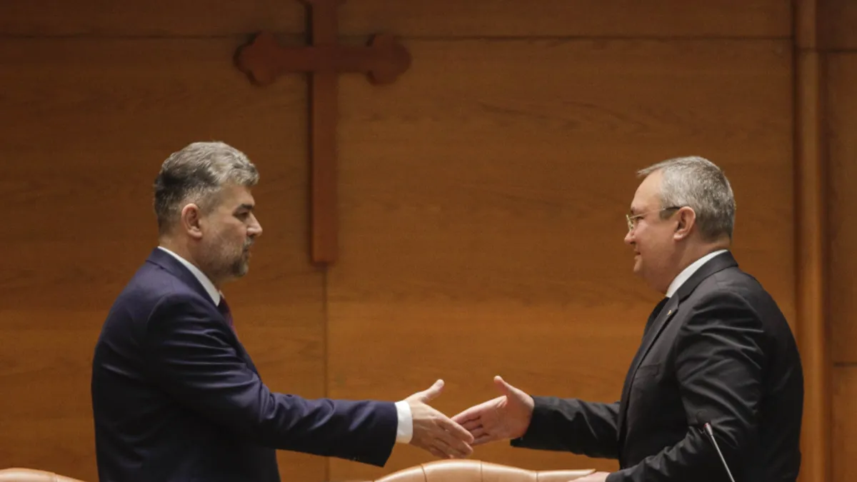 Ciolacu respinge ideea unui tandem cu Ciucă Foto: News.ro