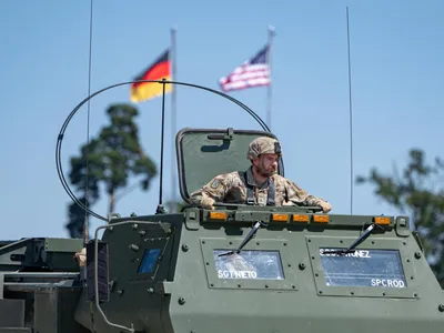 Atacurile cu drone și baza Ramstein (sursa: Facebook/Ramstein Air Base, Germany)