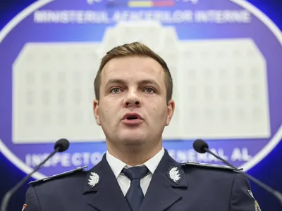 Cariera lui Georgian Drăgan în Poliția Română este fulgerătoare și inexplicabilă (sursa: Inquam Photos/Sabin Cirstoveanu)