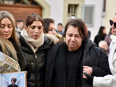 Protest după tragedia din Crans-Montana (sursa: X/Claudia Tur Fauquex)