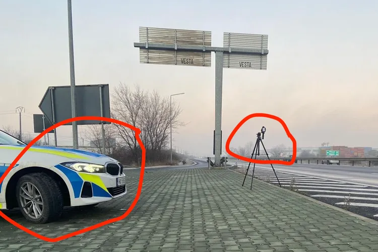 Cum pot fi reperate radarele "invizibile" (sursa: Facebook/Poliția Română)