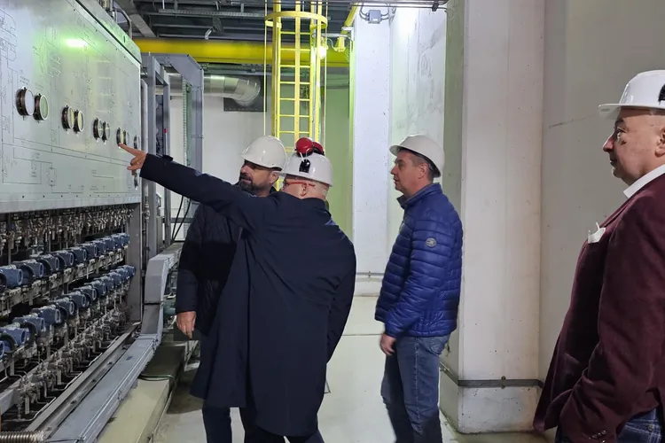 Avarie majoră la CET Sud (sursa: Facebook/Electrocentrale Bucuresti ELCEN)