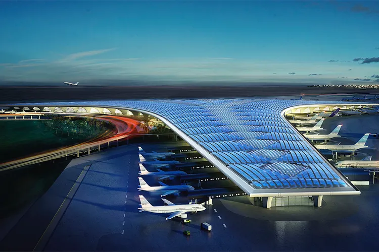 Atac iranian asupra aeroportului din Kuweit (sursa: kuwaitairport.gov.kw)