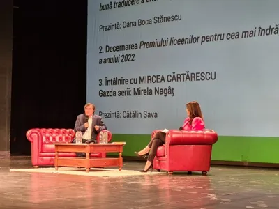 Mircea Cărtărescu, discurs impresionant la Iași (sursa: ziaruldeiasi.ro)