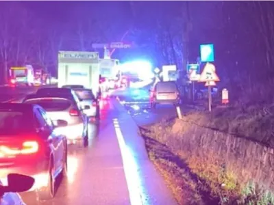 Accident grav pe DN1, la Azuga (sursa: newsbv.ro)