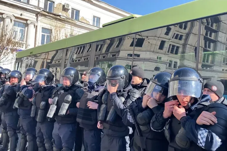 Poliția din Moldova a dejucat un plan de destabilizare Foto: Facebook Newsmaker.md